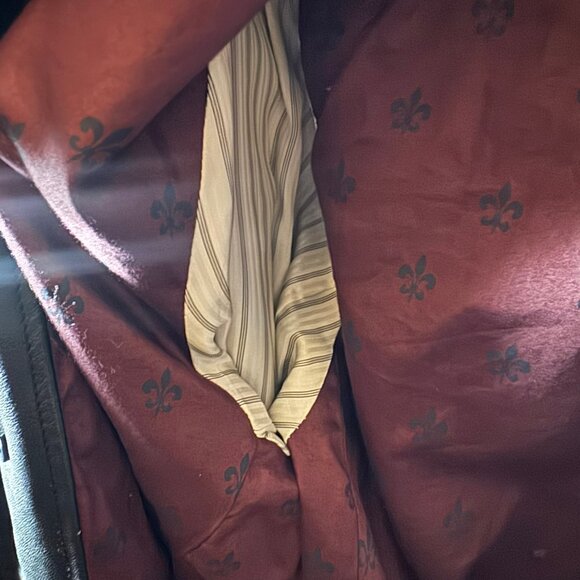 *RARE* JOHN VARVATOS Limited Edition Double Breasted Leather Jacket Sz52 RP$2698 - Picture 14 of 16